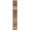Ekena Millwork 8-in W x 32-in D x 44-in H Balboa Trad Rough Cedar Woodgrain TimberThane Outlooker, Primed Tan OUTUR080X32X44BOA04RCPR - alternate 3